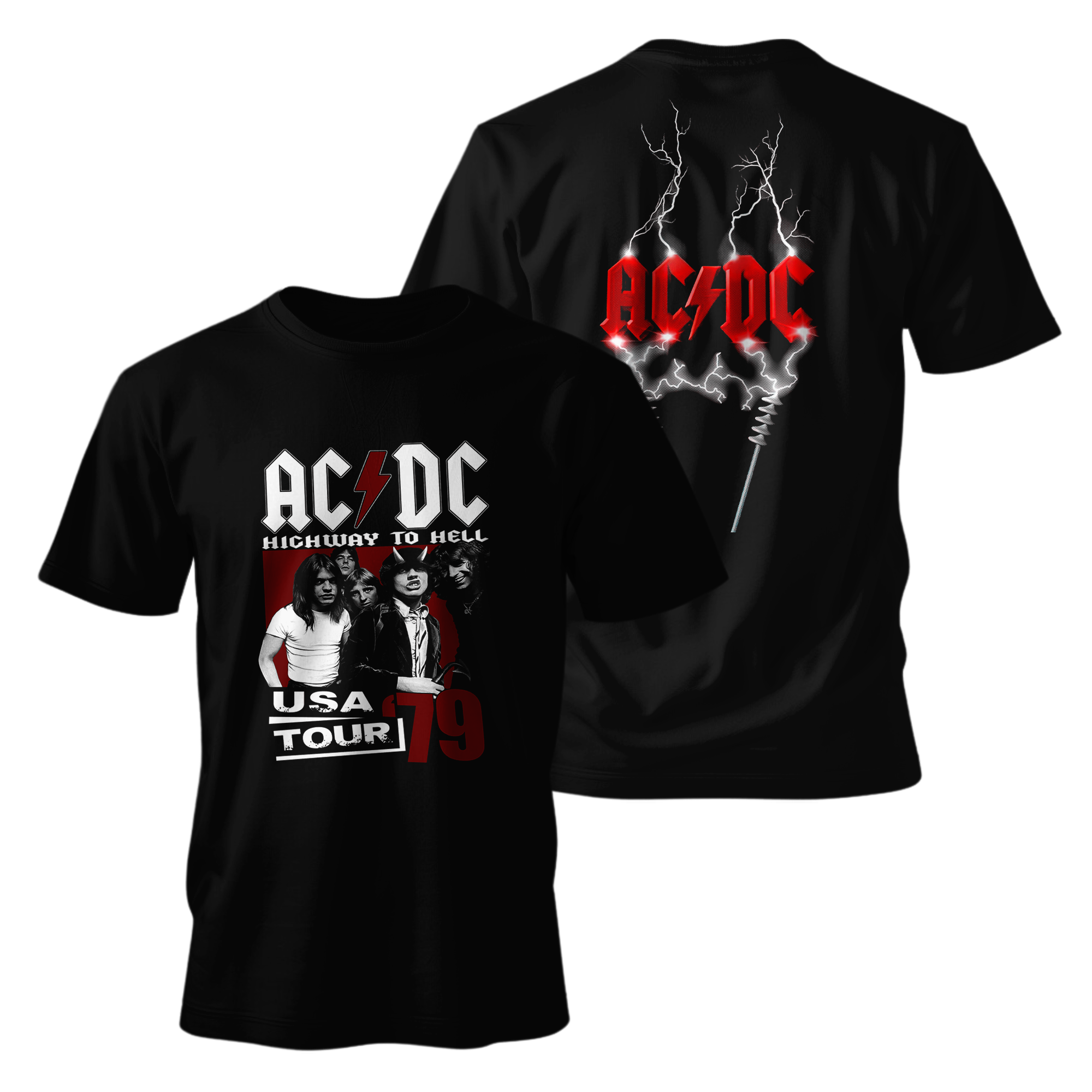 Camiseta Premium - AC DC