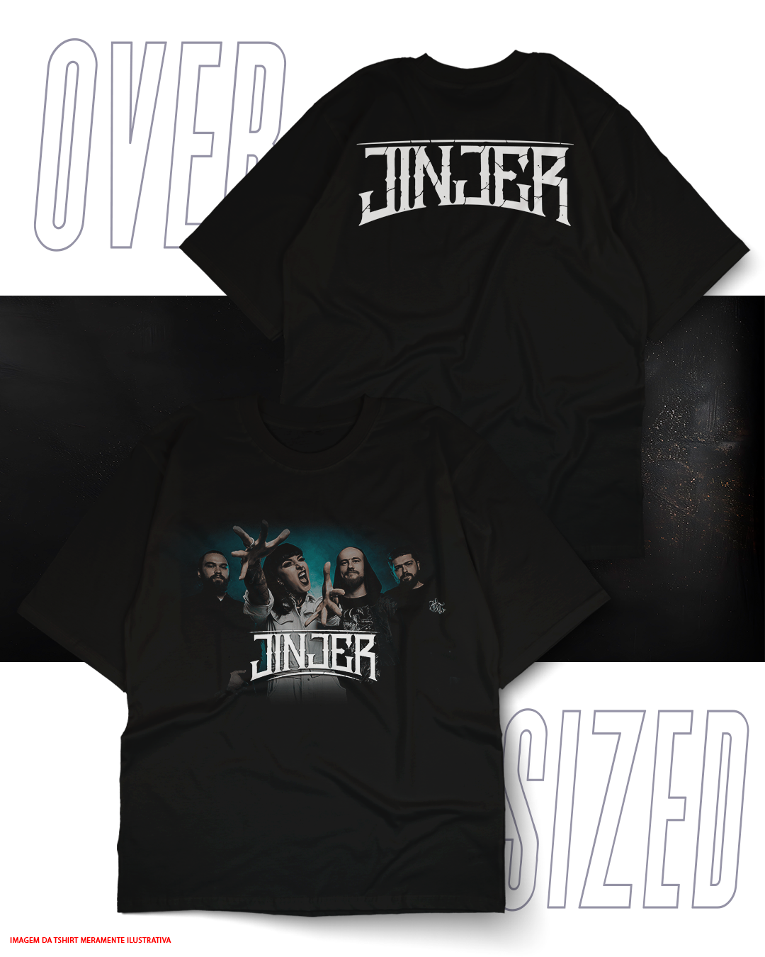 Oversized Unissex - Jinjer
