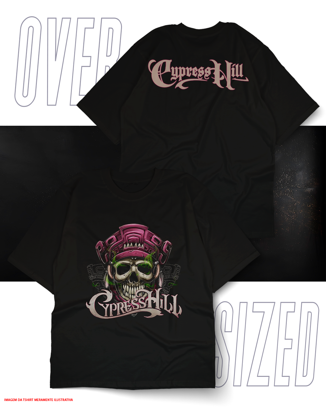 Oversized Unissex - Cypress Hill