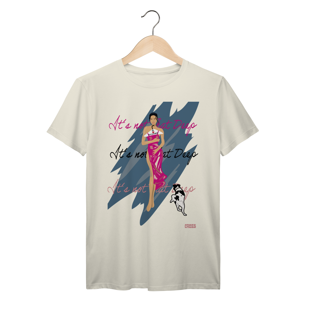 Camiseta Premium Its Not That Deep Demi Lovato