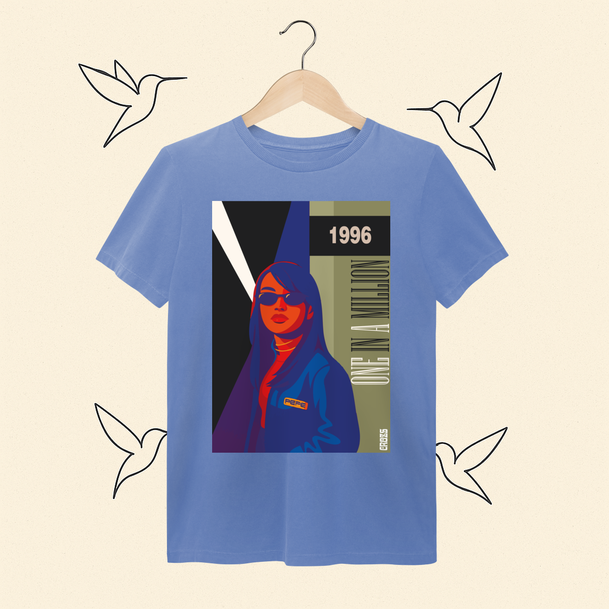 Camiseta Estonada Aaliyah One In A Million