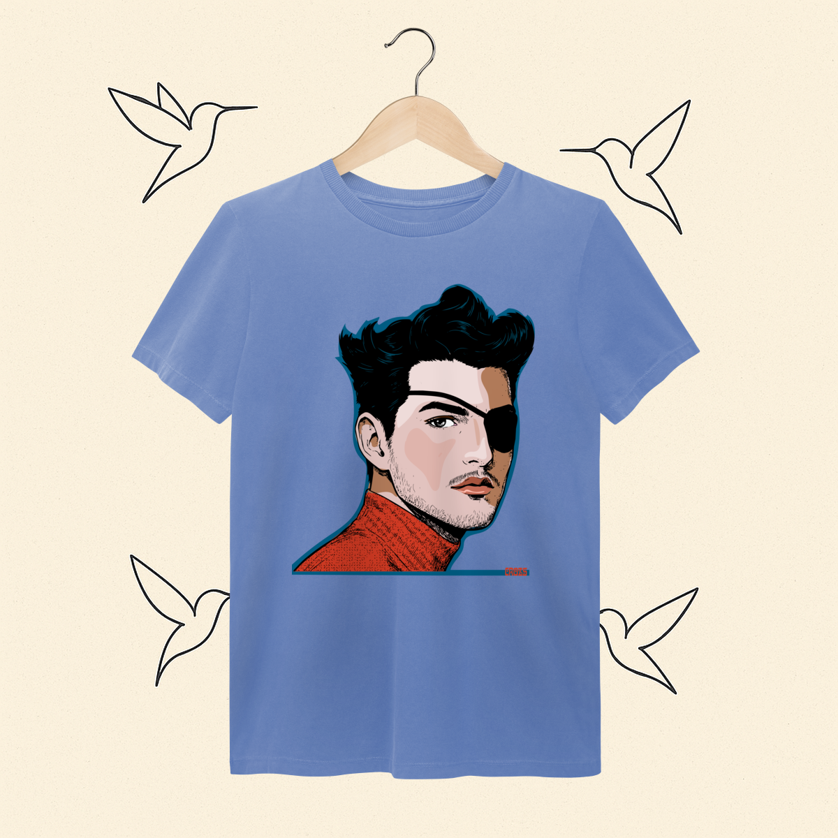 Camiseta Estonada Jão Pirata