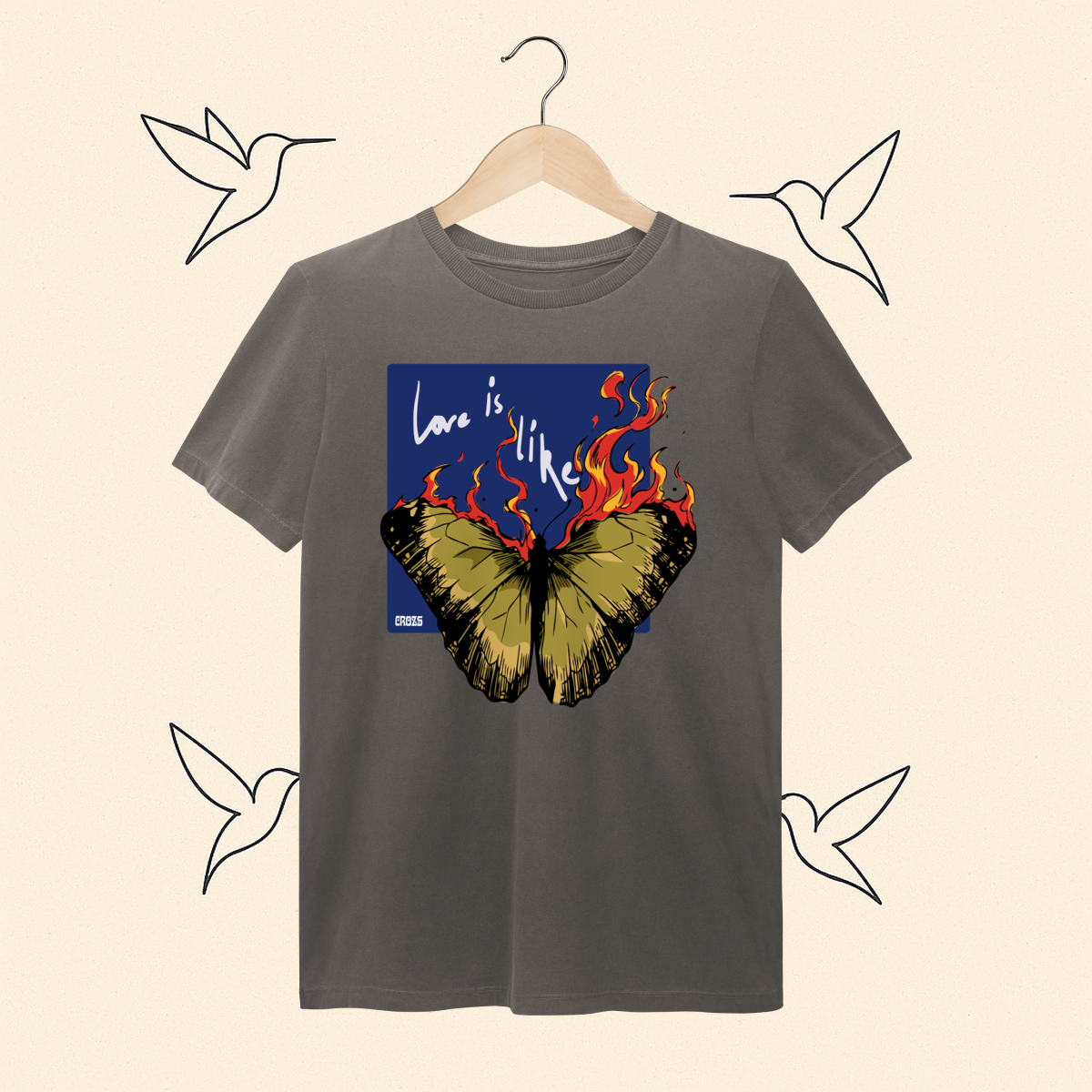 Camiseta Estonada Maroon 5 Love Is Like