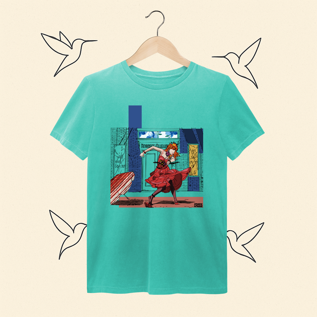 Camiseta Estonada Cyndi Lauper She's So Unusual