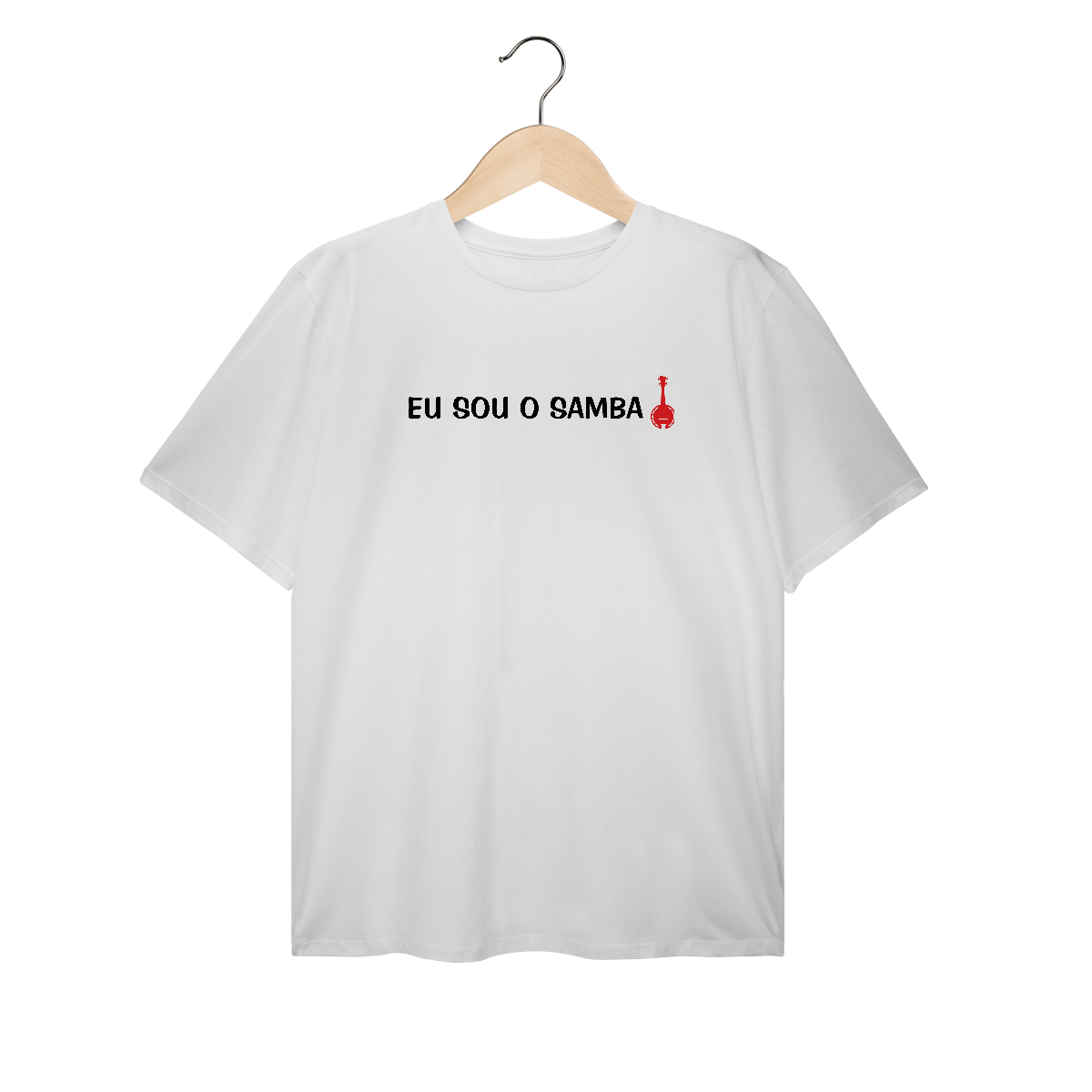 Camiseta Plus Size Eu Sou o Samba