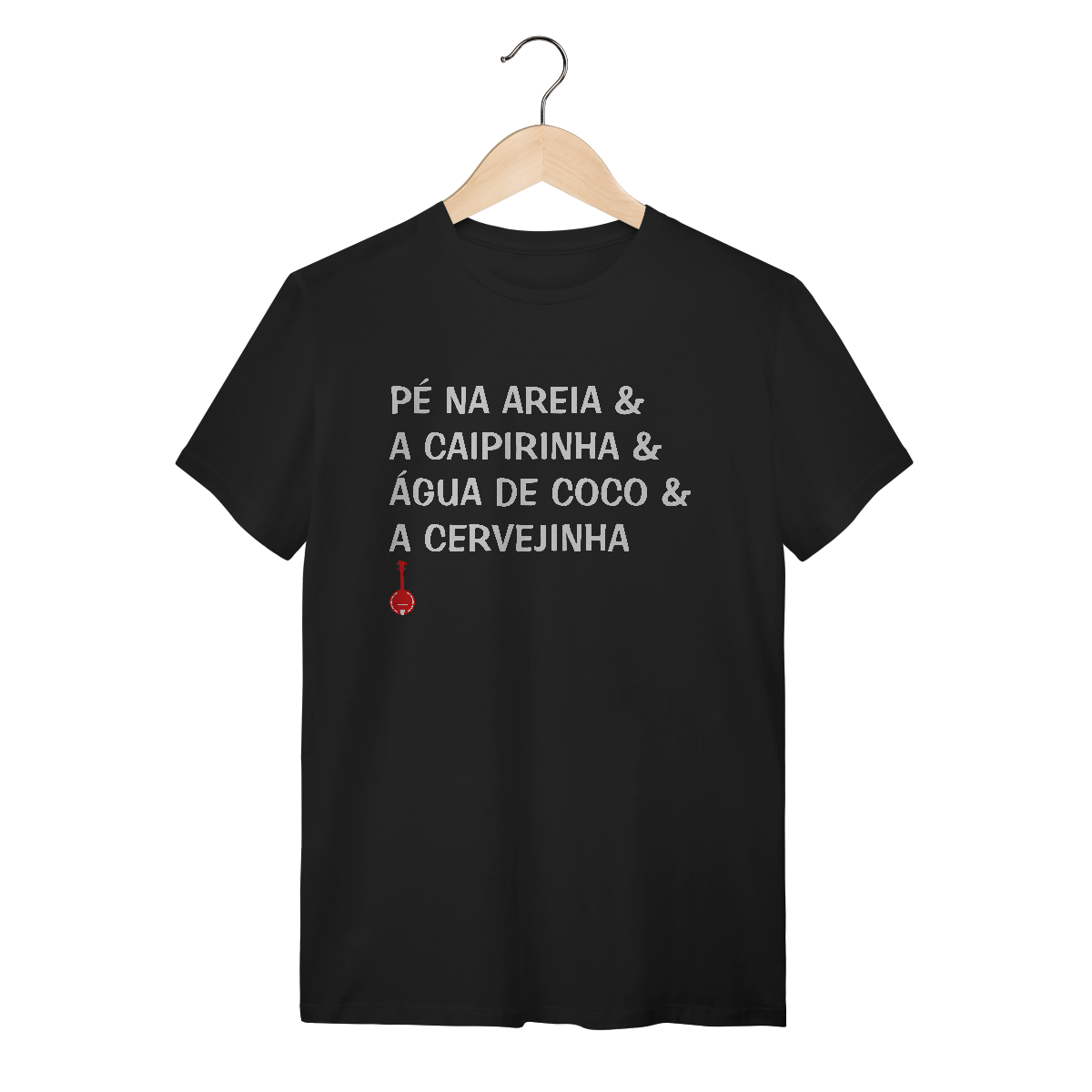 Camiseta Pé na Areia