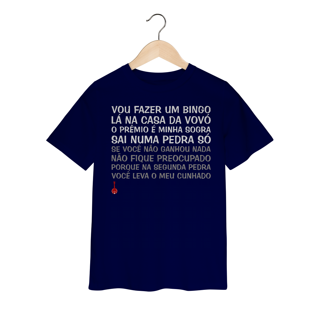 Camiseta Infantil Vou Fazer um Bingo