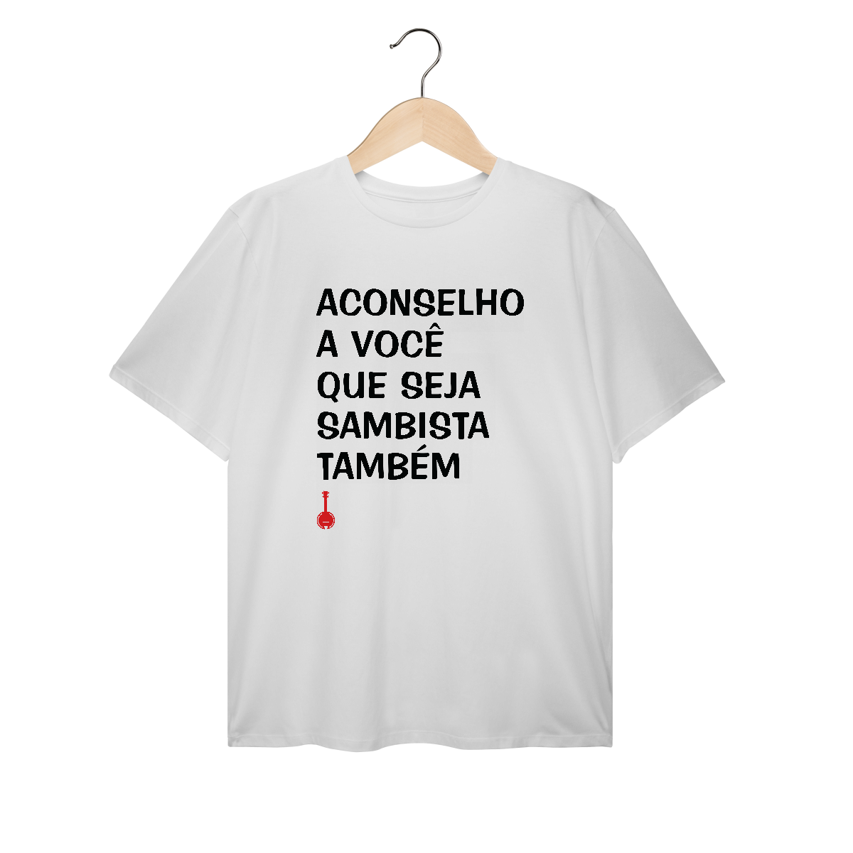 Camiseta Plus Size Seja Sambista Também
