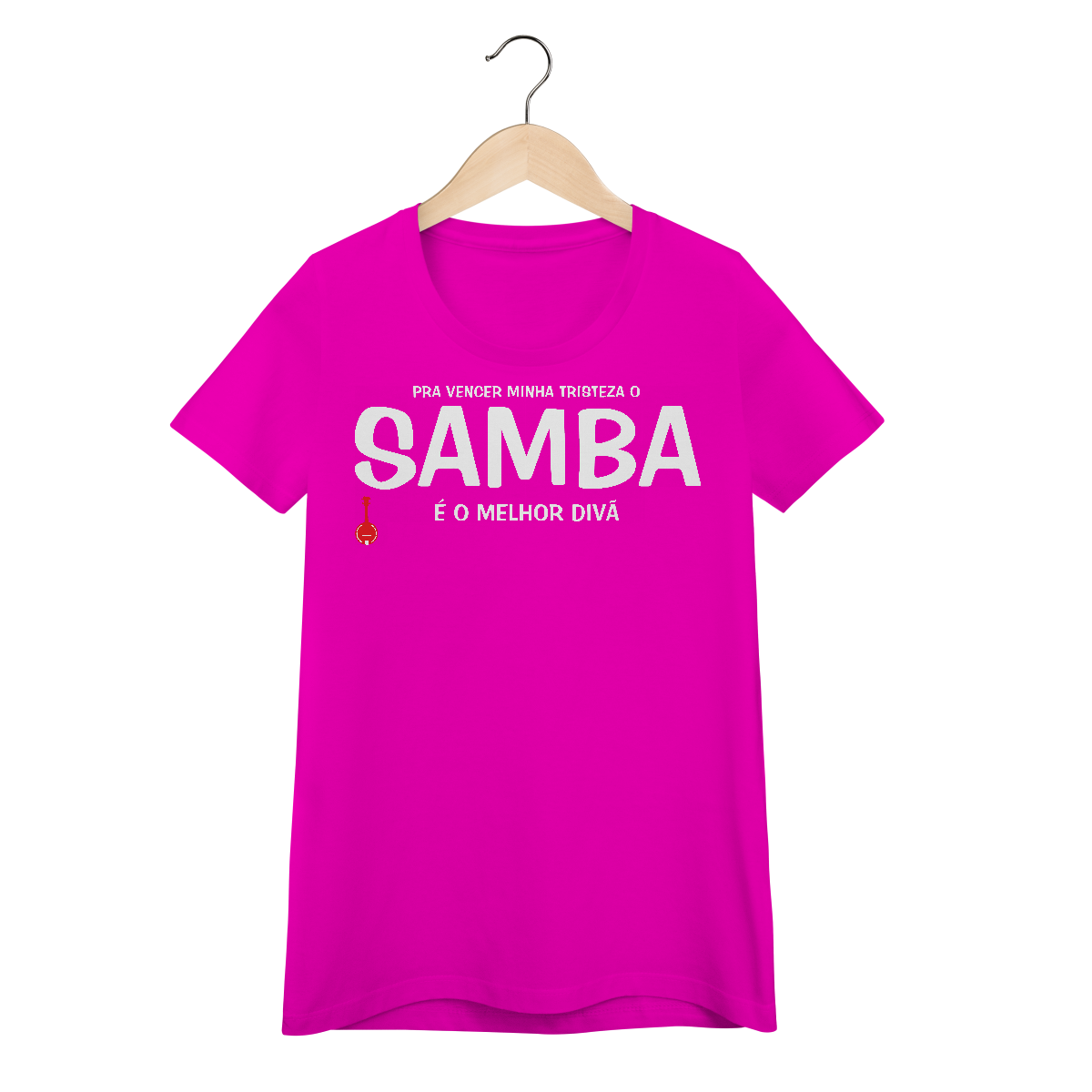 Baby Look Pra vencer Minha Tristeza o Samba é o Melhor Divã
