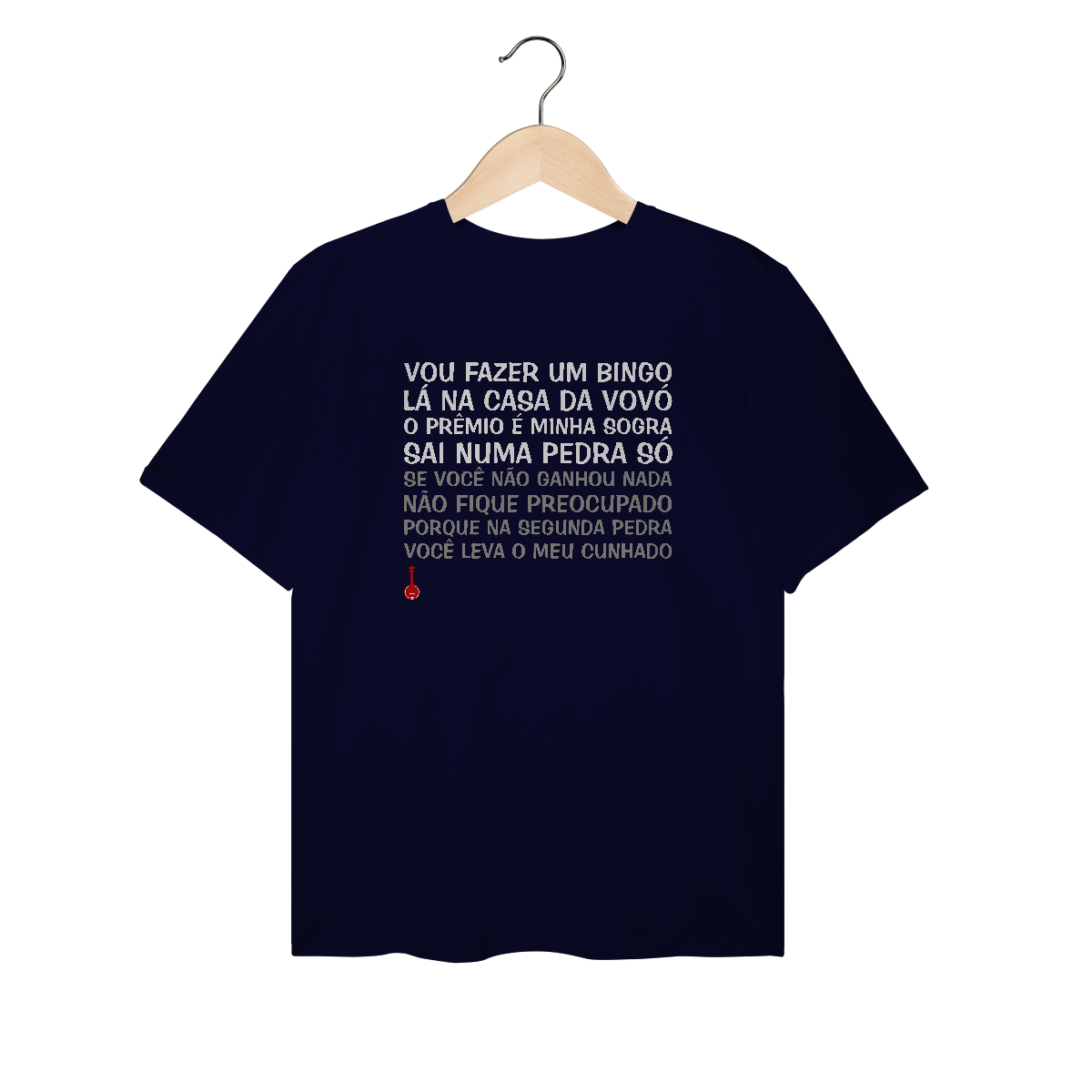 Camiseta Plus Size Vou Fazer um Bingo