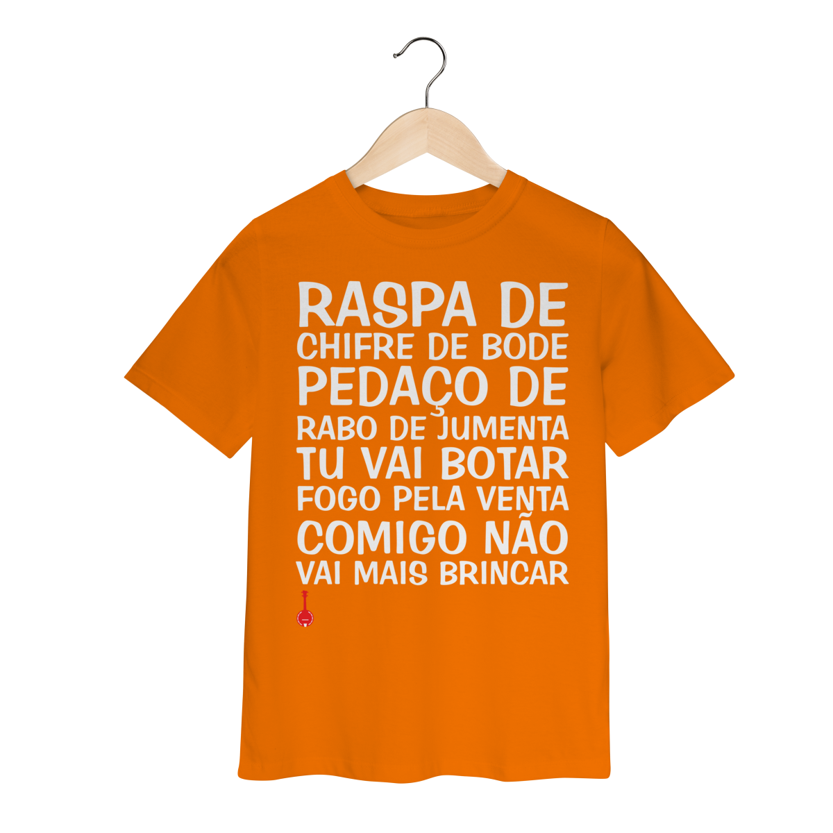 Camiseta Infantil Raspa de Chifre de Bode