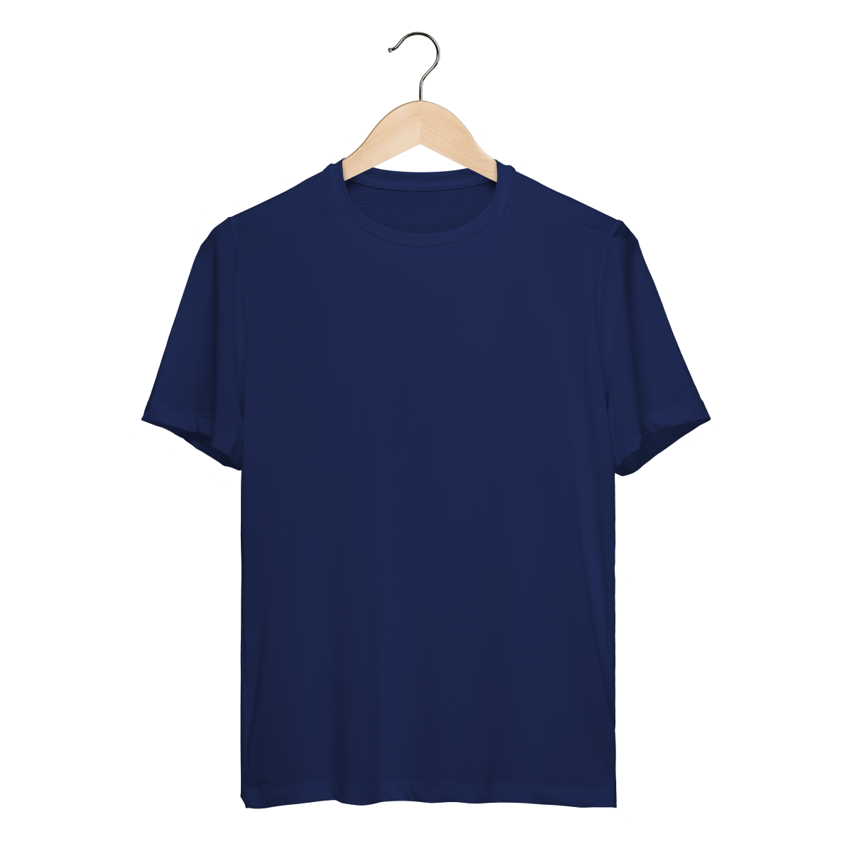 Camiseta de Corrida Azul Marinho Dry Fit