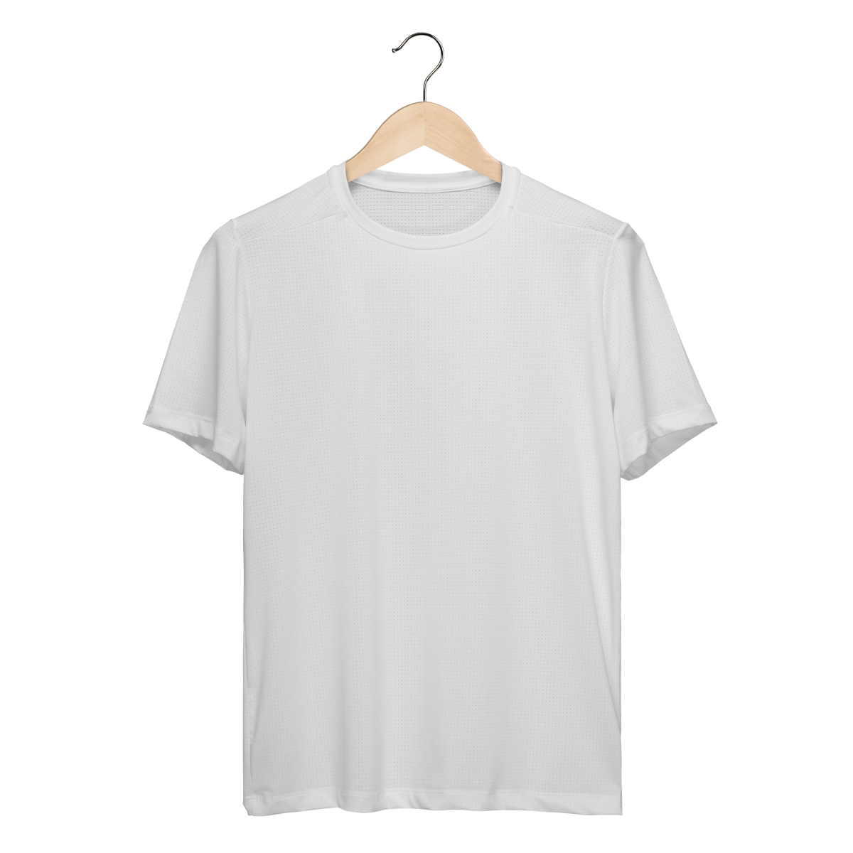 Camiseta de Corrida Branca Dry Fit
