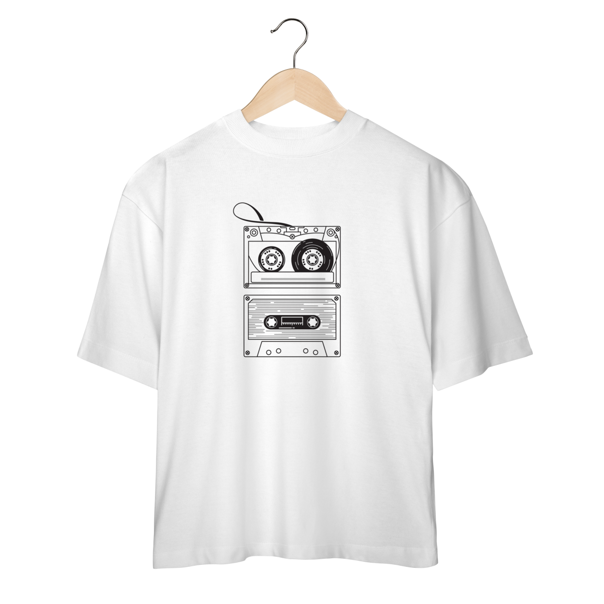 Oversized - Fita Cassette (Vista o Retro)