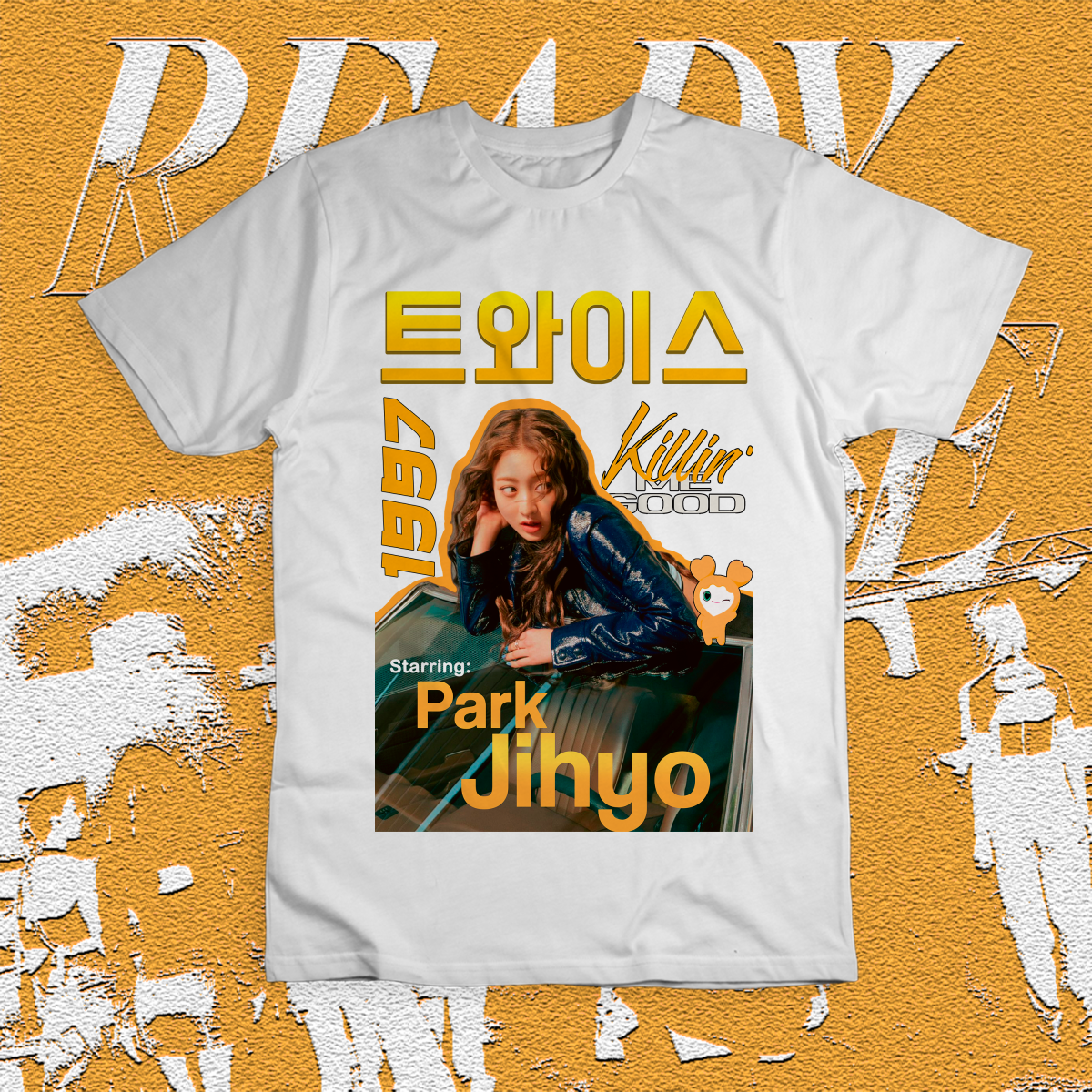 T-Shirt Classic Camiseta 'PARK JIHYO' (TWICE) em MIGZO STORE