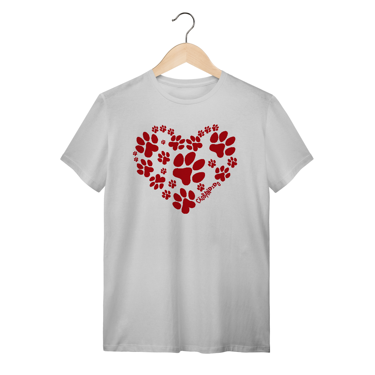Camiseta Coração - I Love My Dog