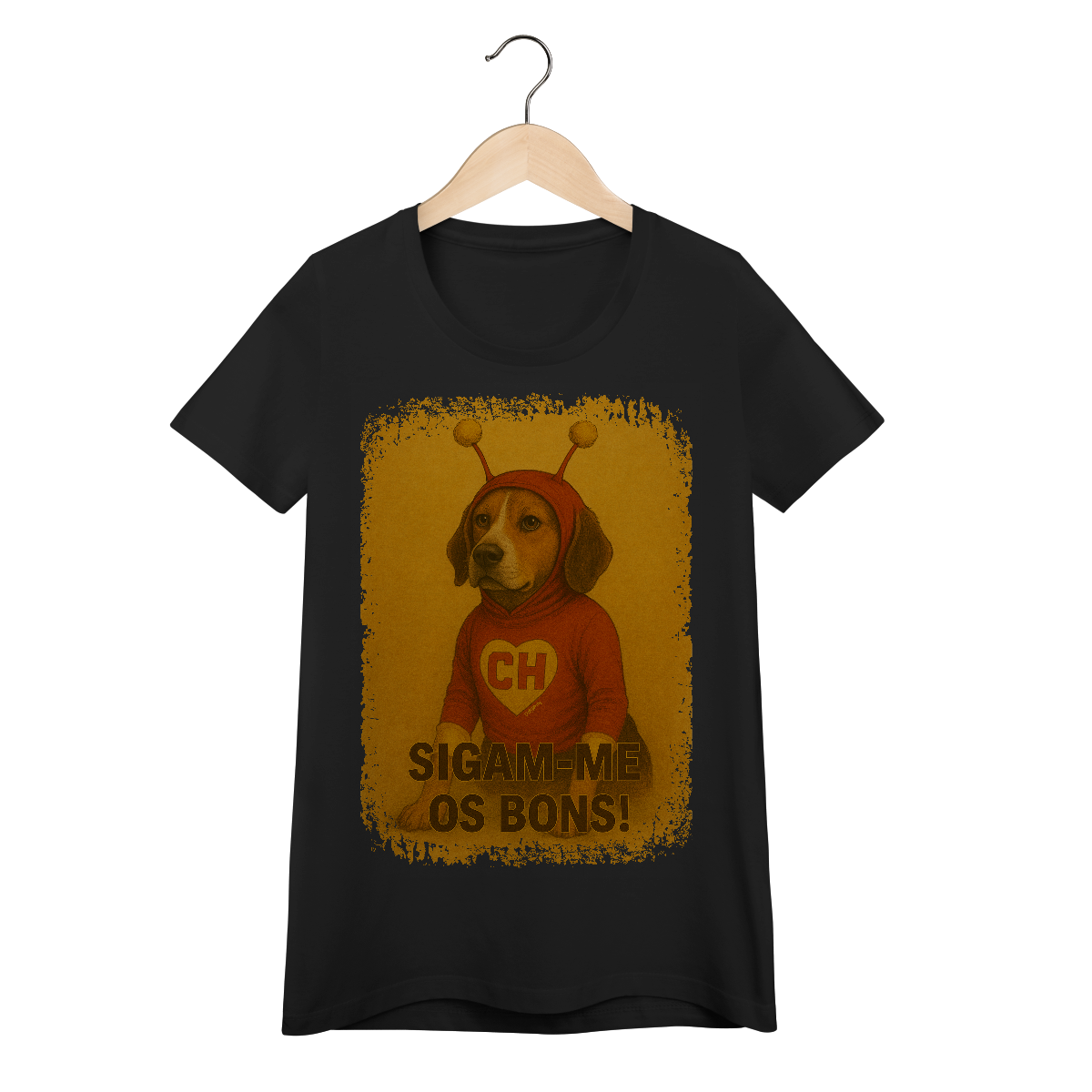 Baby Look Cachorro Chapolin Colorado