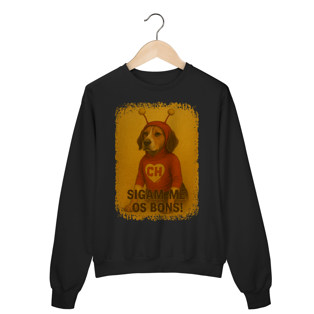 Moletom Blusão Cachorro Chapolin Colorado