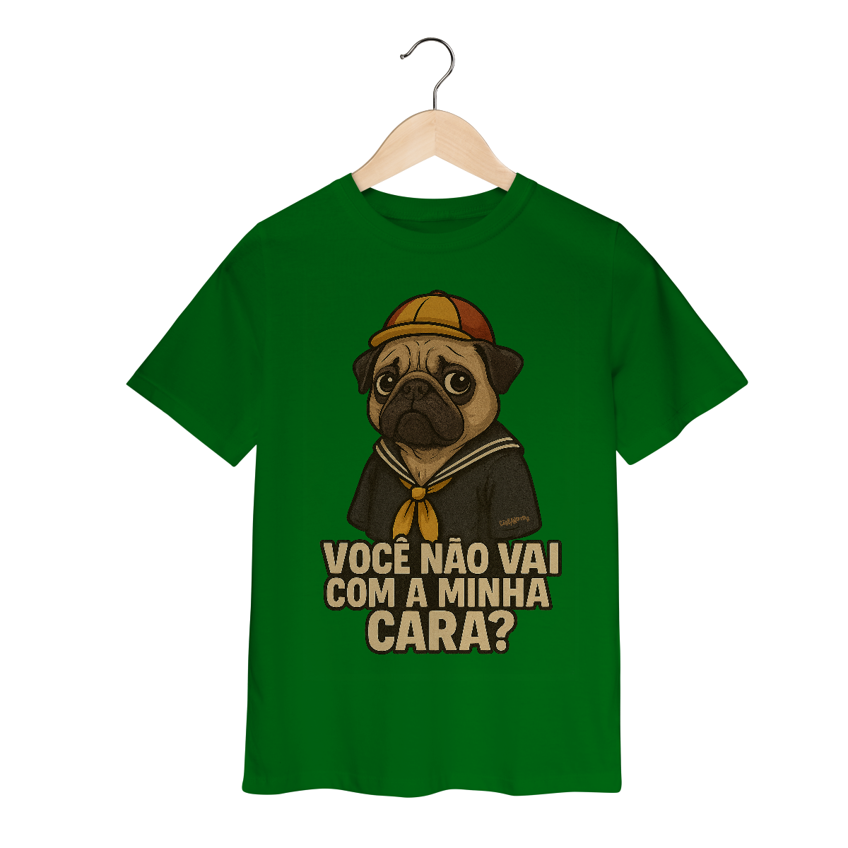 Camiseta Infantil Cachorro Quico