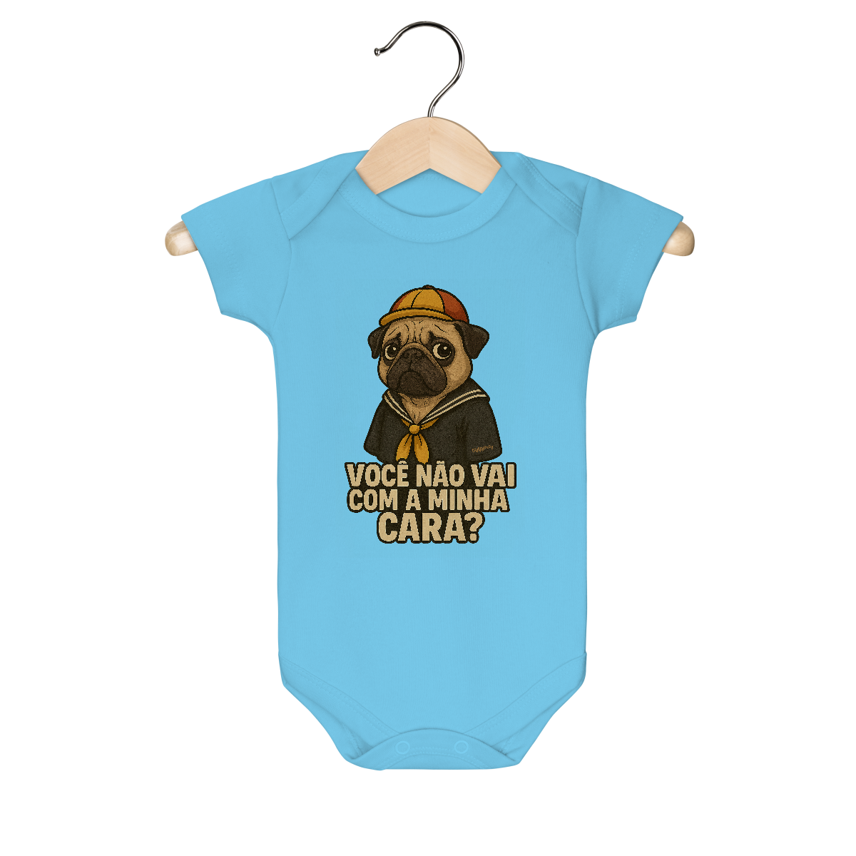 Body Bebê Cachorro Quico