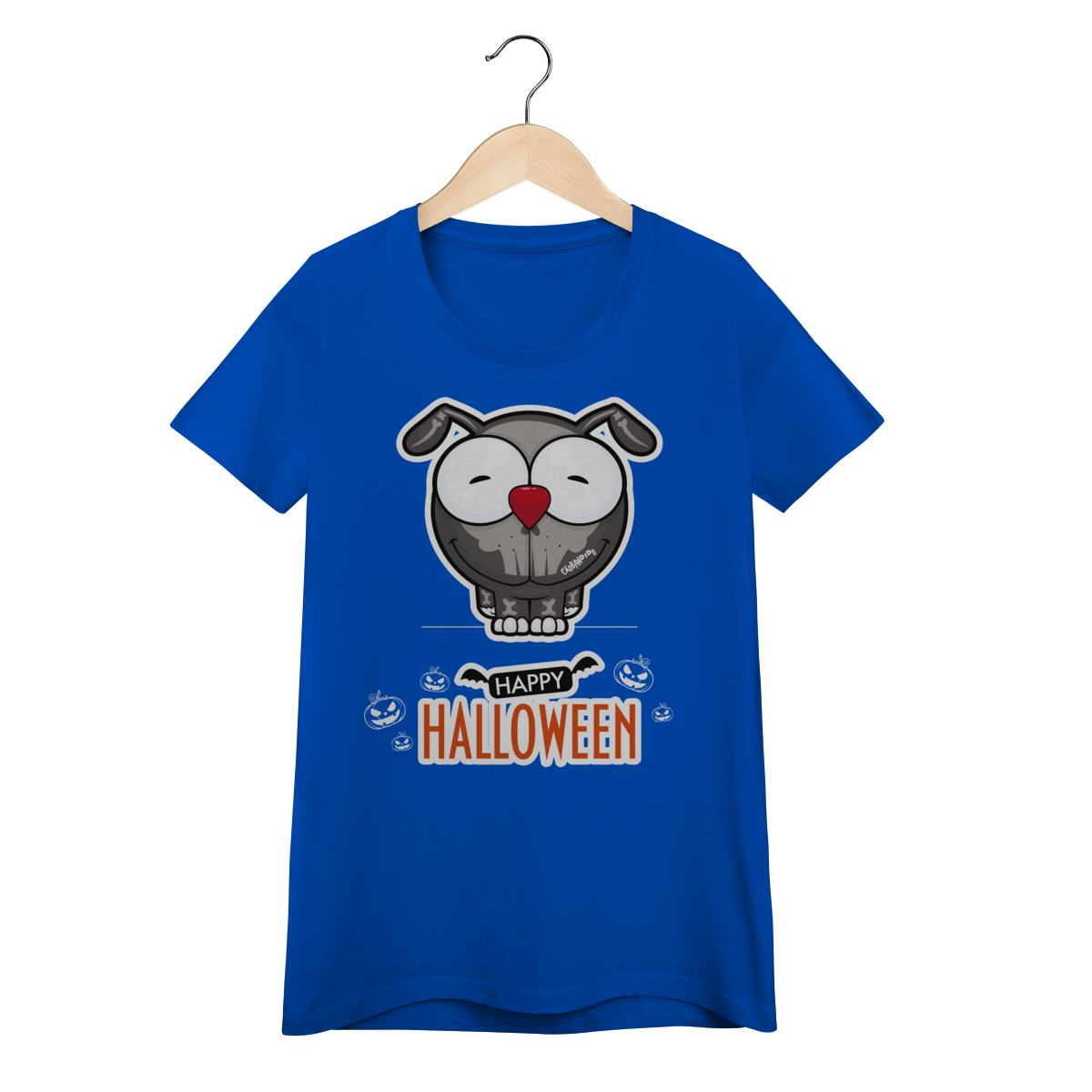 Baby Look Happy Halloween Cartoon Doggy