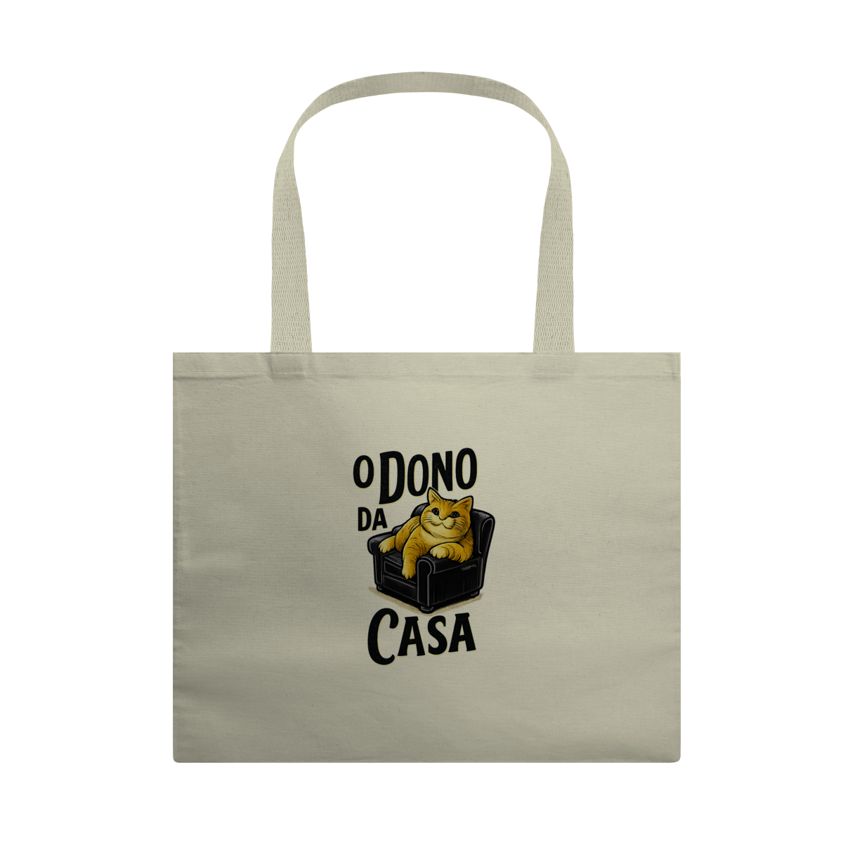 Ecobag Gato - O Dono da Casa