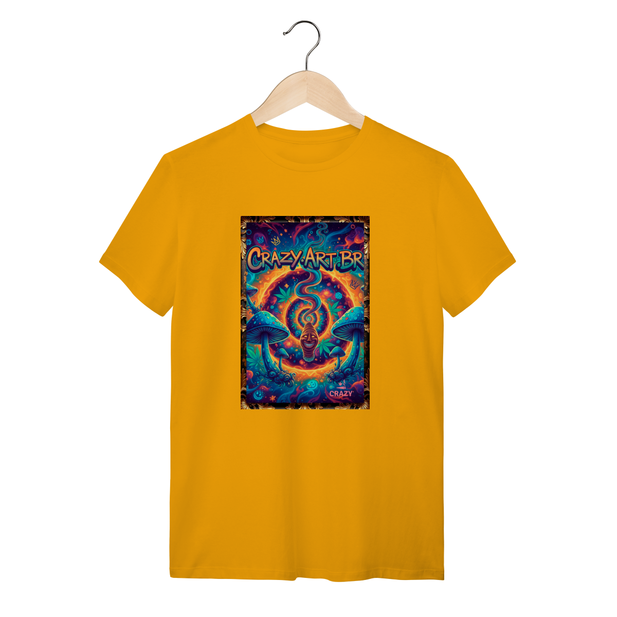 Camiseta Crazy Psicodélica