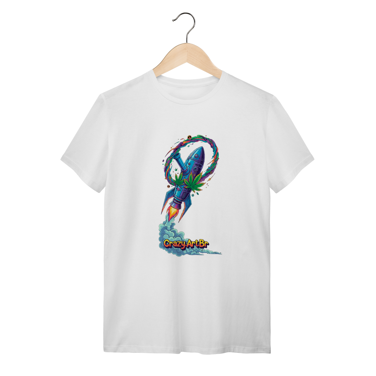 Camiseta Foguete da Erva