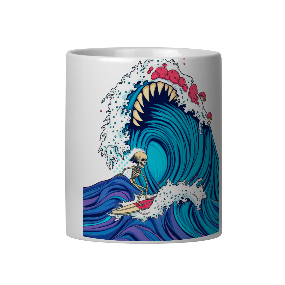 Caneca Surf Caveira