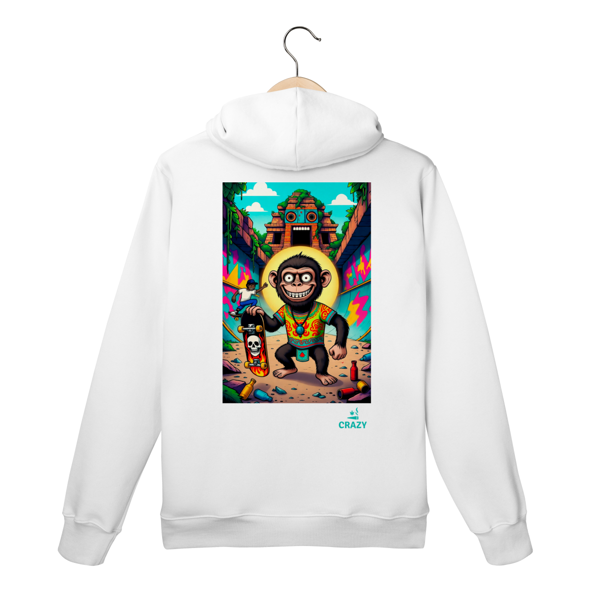 Moletom Macaco Skatista