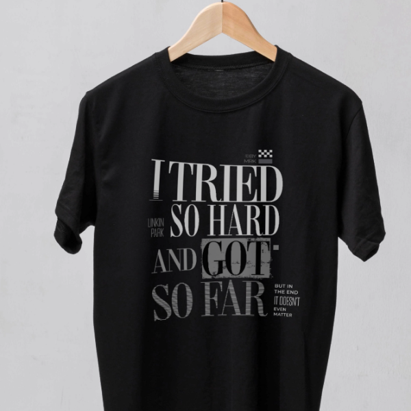 Camiseta Tshirt I tried so hard Linkin Park
