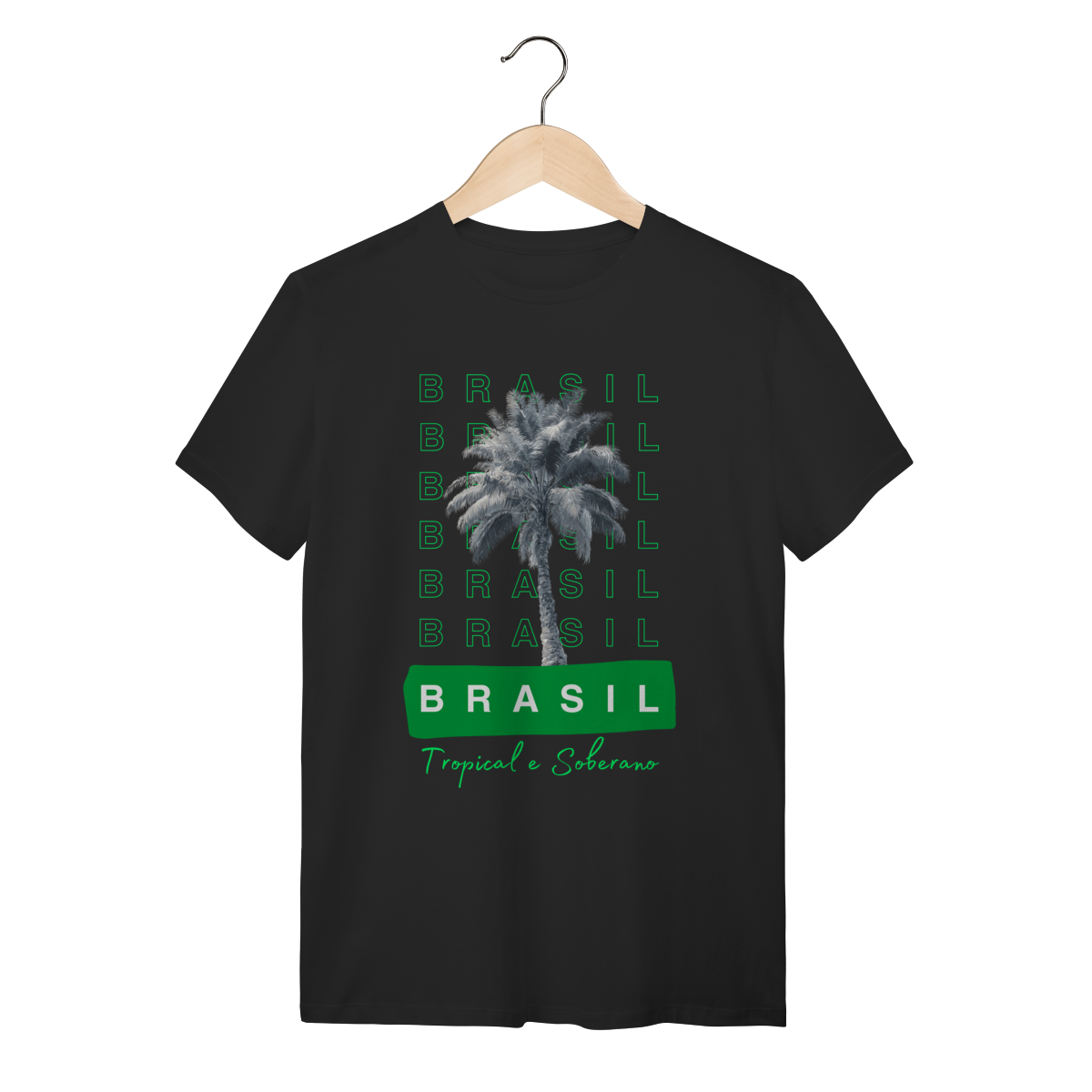 camiseta BRASIL Tropical e Soberano - PALMEIRA