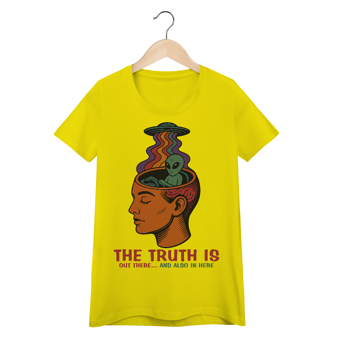 Baby Look Ufologia Modelo 3 - The Truth is out there