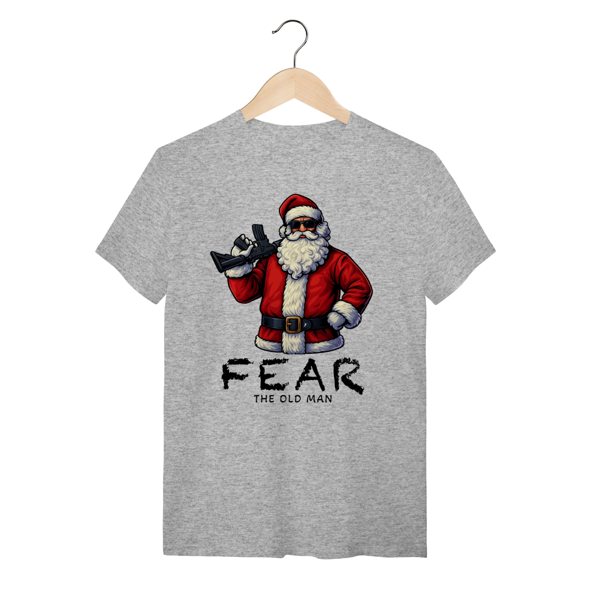 Camiseta Natal Modelo 3 - Fear The Old Man