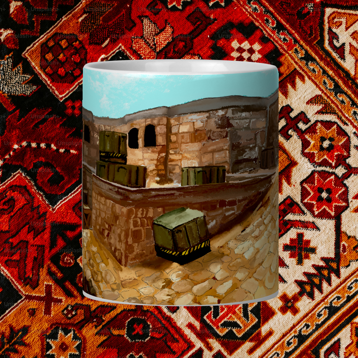 Caneca Dust 2 colorida