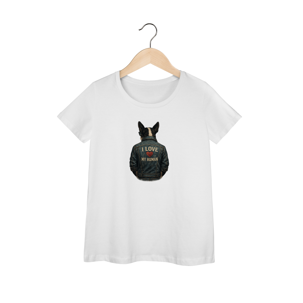 Camiseta Baby Long Prime - I love my Human