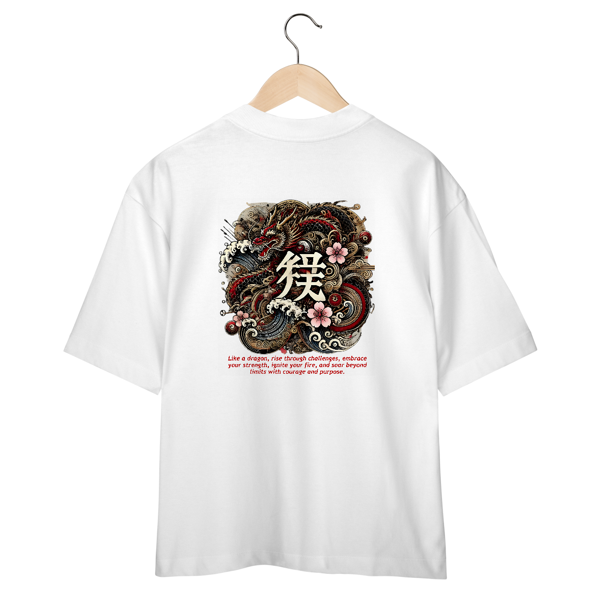 Oversized Golden Dragon