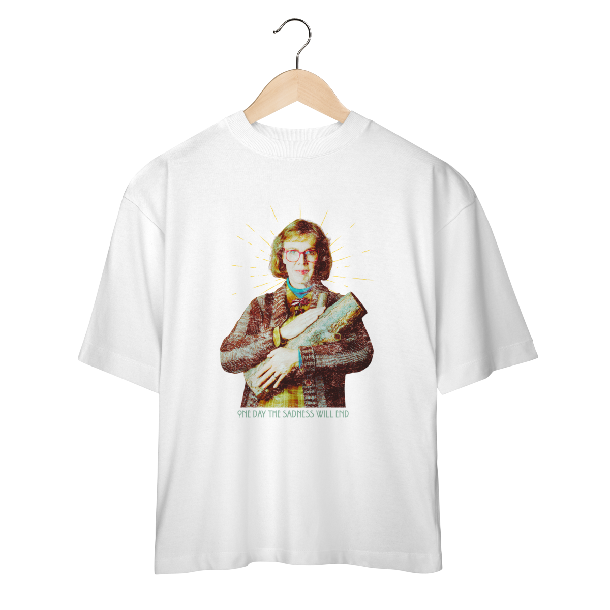Camiseta Oversized Log Lady