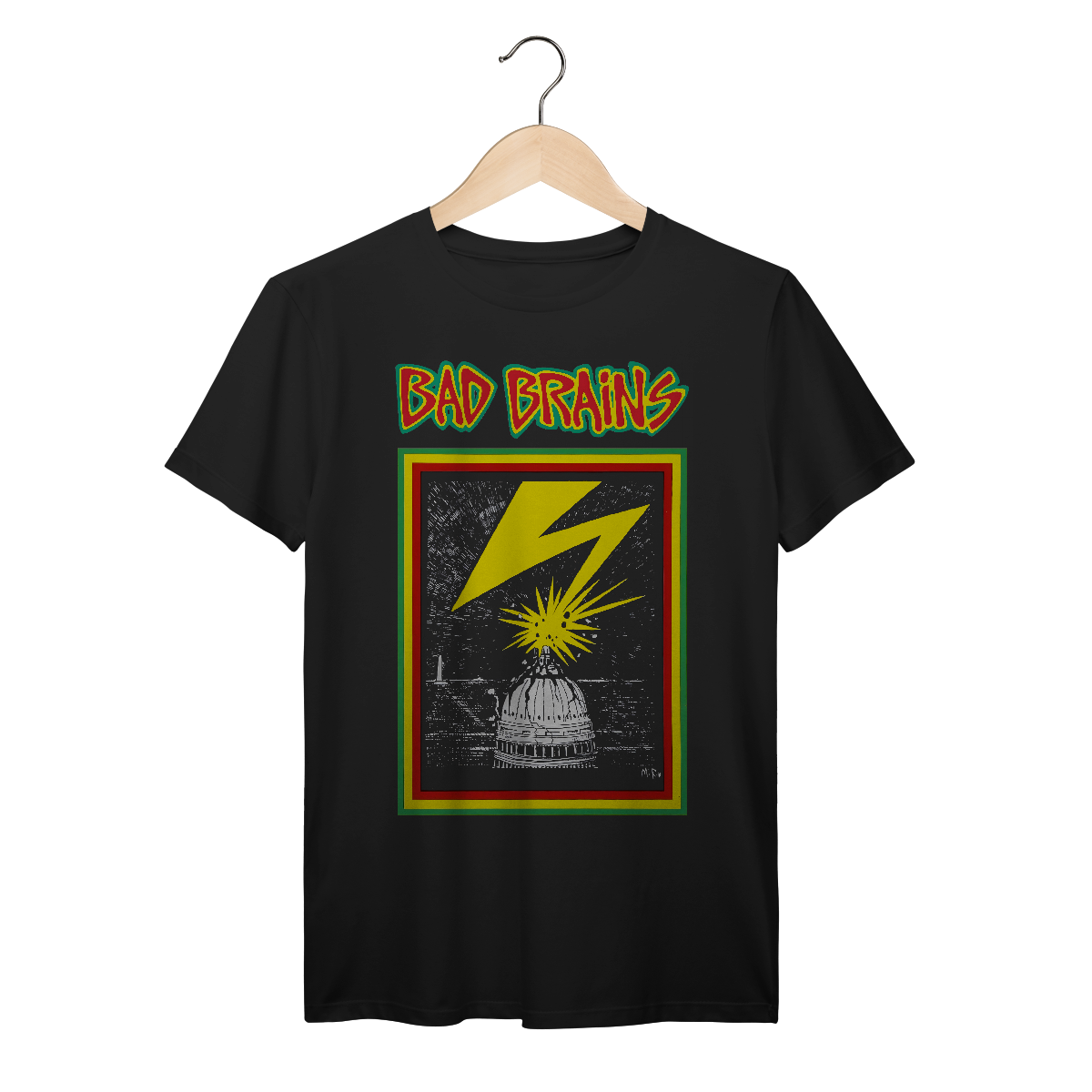 Camiseta Premium Bad Brains - Coleção Punk/ Hardcore