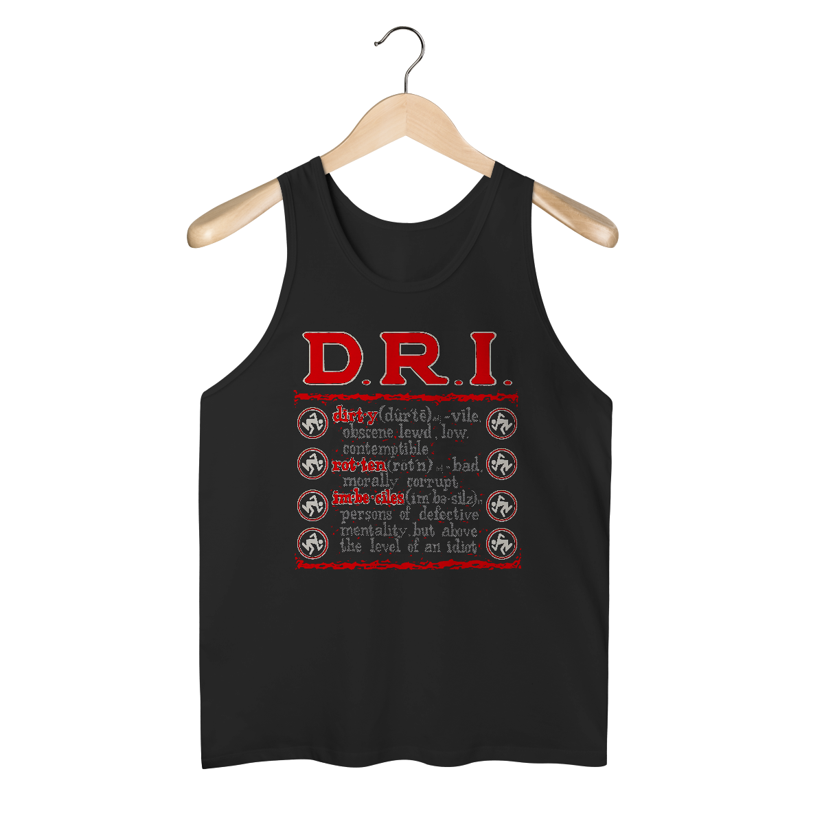 Regata D.R.I. - Definition - Coleção Metal/ Hardcore