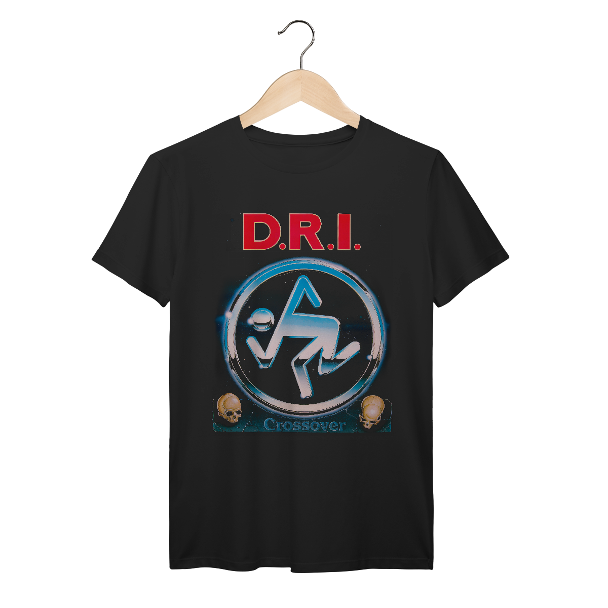 Camiseta Premium D.R.I. - Crossover - Coleção Metal/ Hardcore