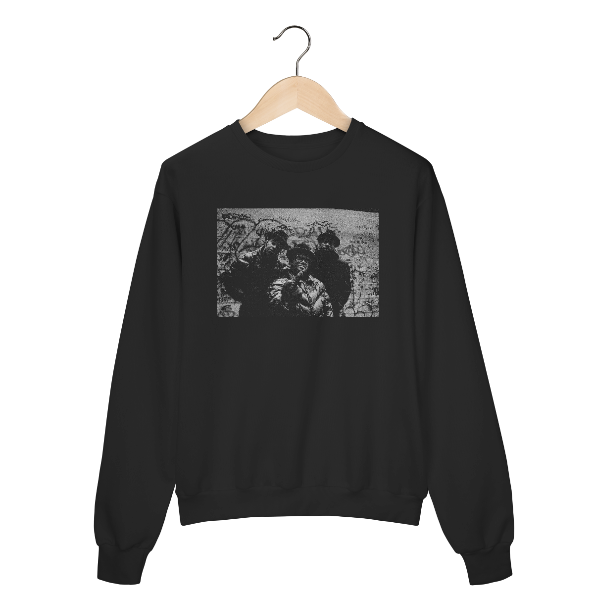 Moletom Fechado Premium RUN DMC - Coleção Rap