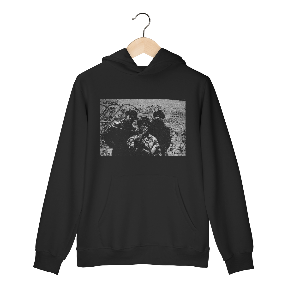 Moletom Canguru Premium RUN DMC - Coleção Rap