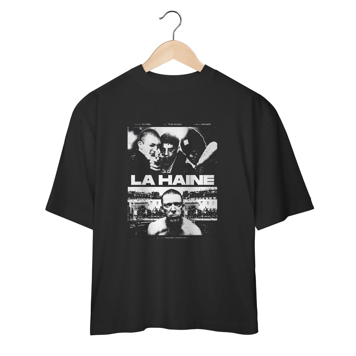 Camiseta Oversized La Haine - Coleção Filmes/ Rap