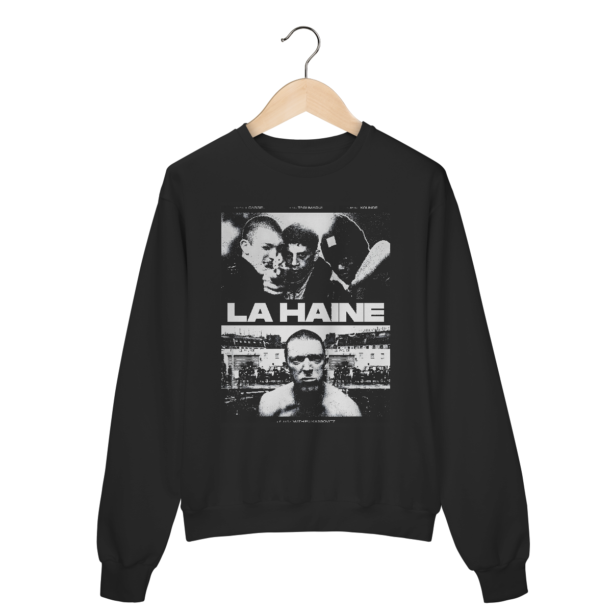 Moletom Fechado Premium La Haine - Coleção Filmes/ Rap