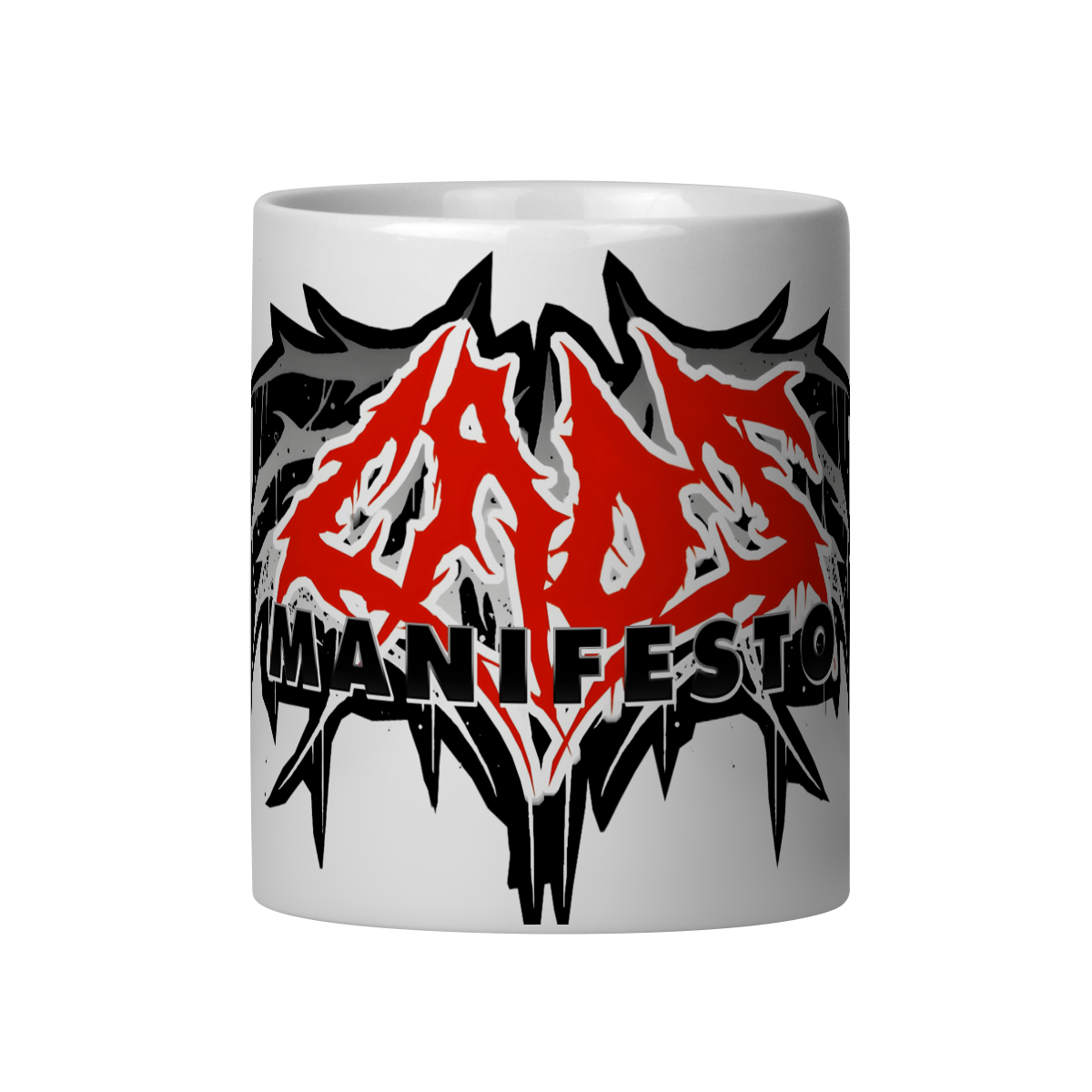 Caneca Caos Manifesto - Logo - Coleção Exclusivas