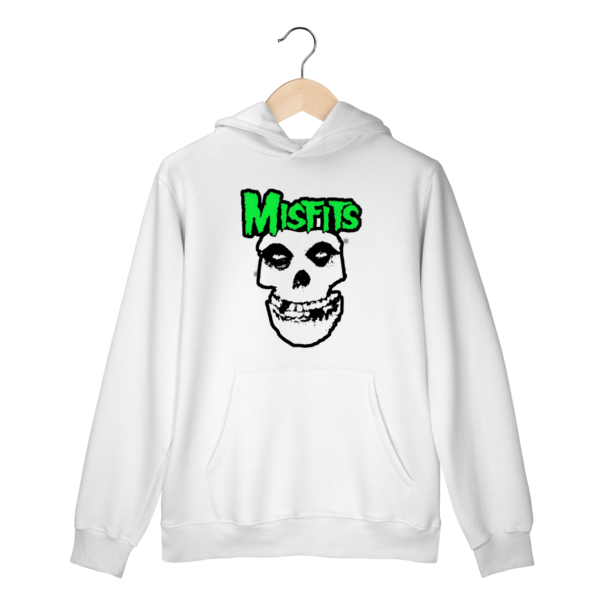 Moletom Canguru Premium Misfits - Coleção Punk