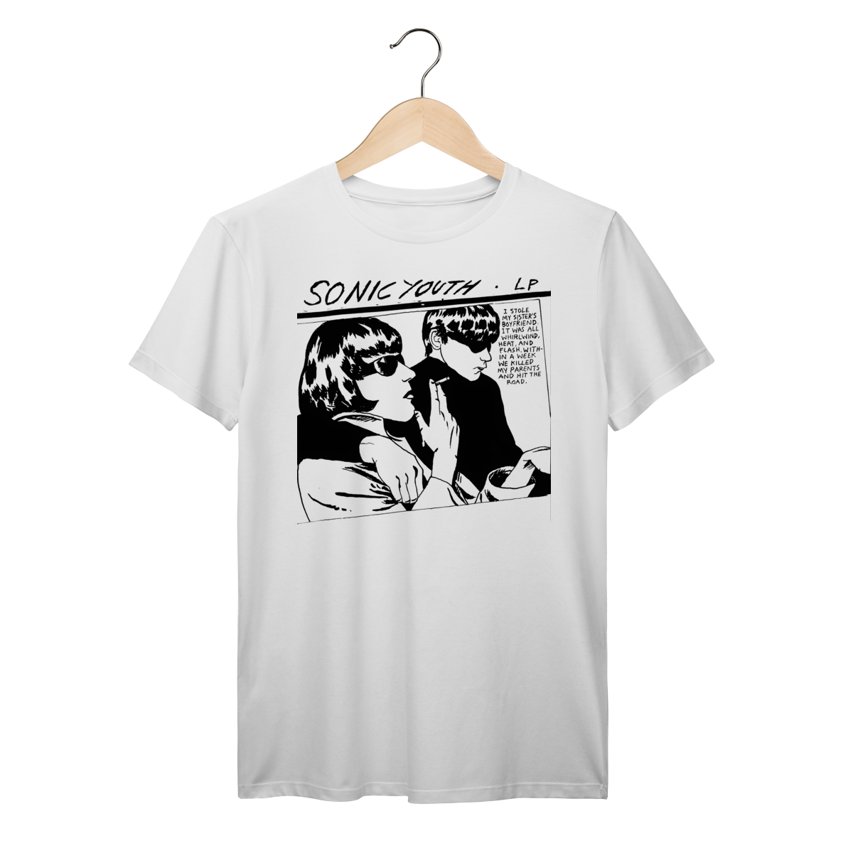 Camiseta Premium Sonic Youth - Goo - Coleção Rock/ Alternativo