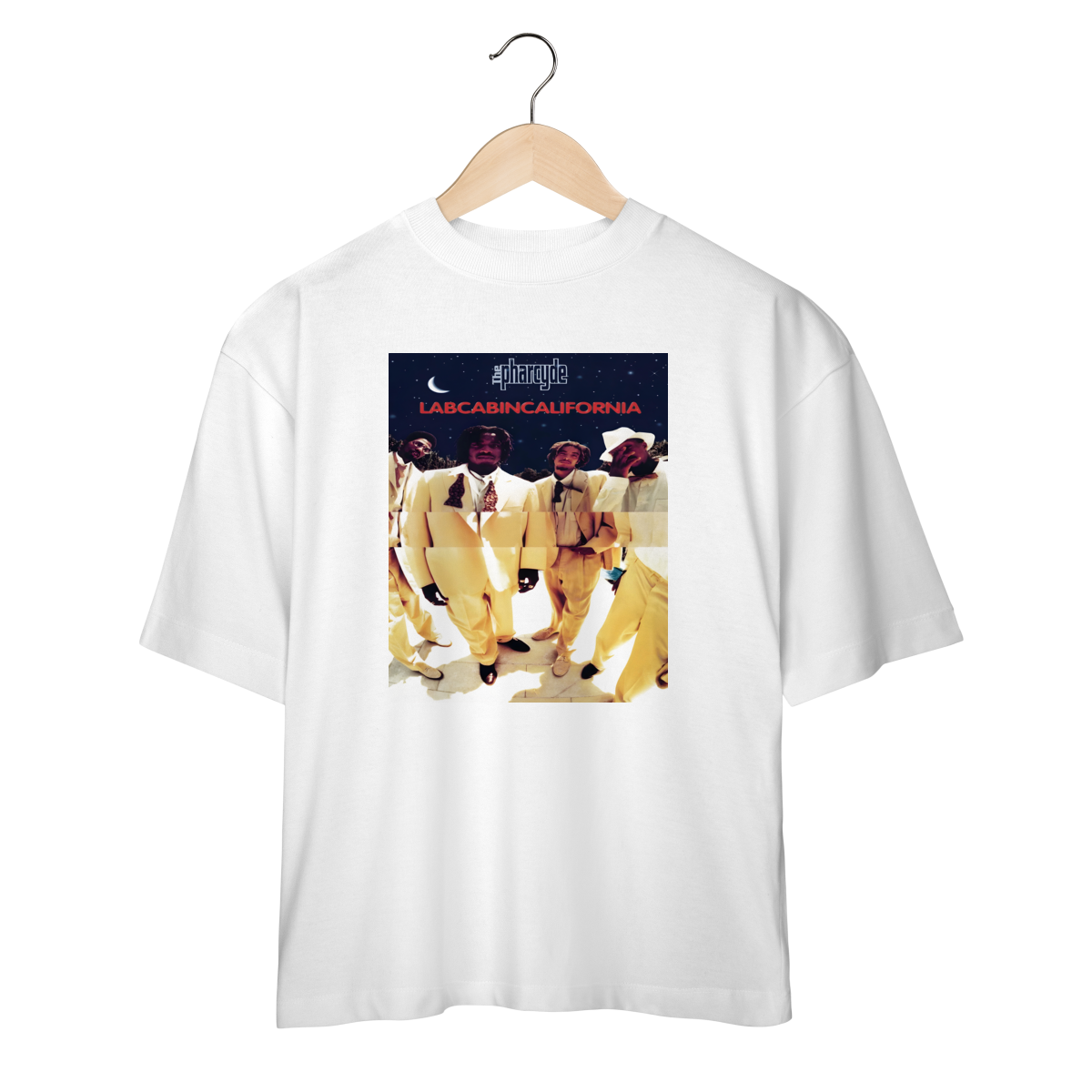 Camiseta Oversized The Pharcyde - Labcabincalifornia - Coleção Rap