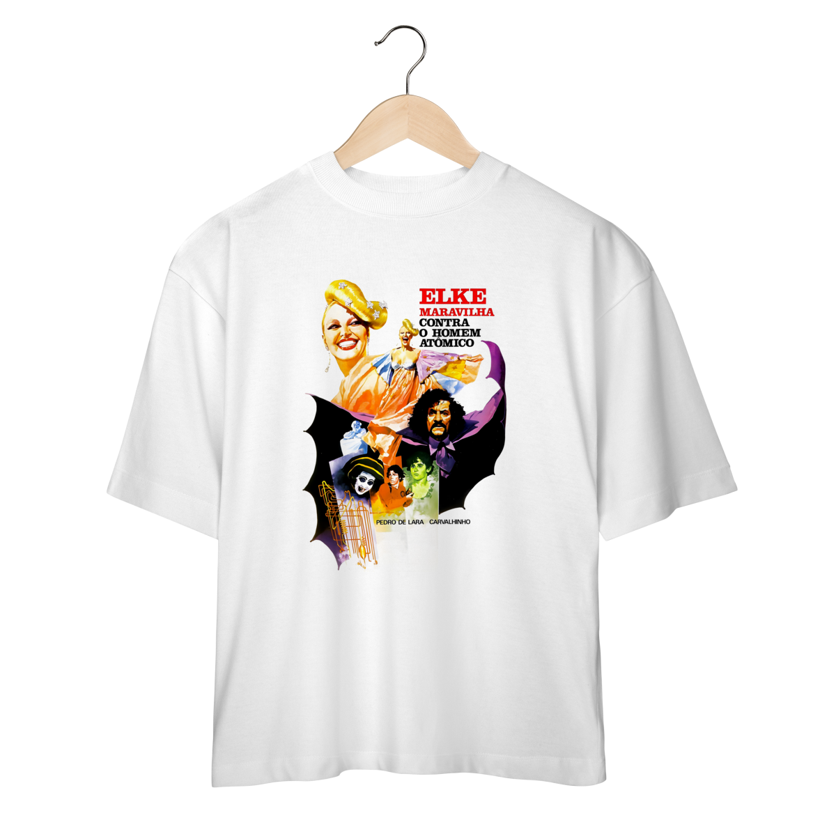 Camiseta Oversized Elke Maravilha contra o Homem Atômico - Coleção filmes